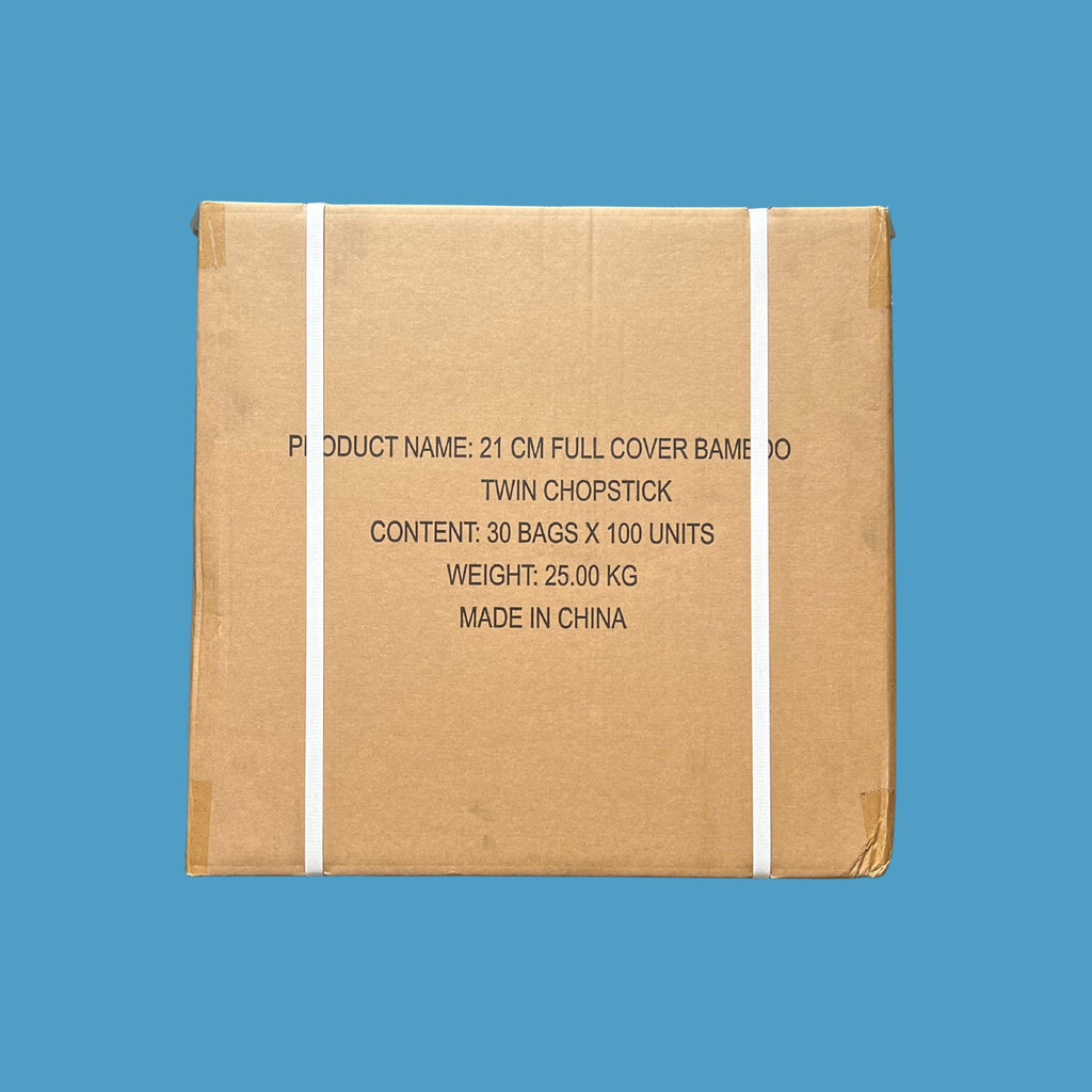 Palitos de Bambú con Funda Mizu Caja x 30 bolsas x 100 und