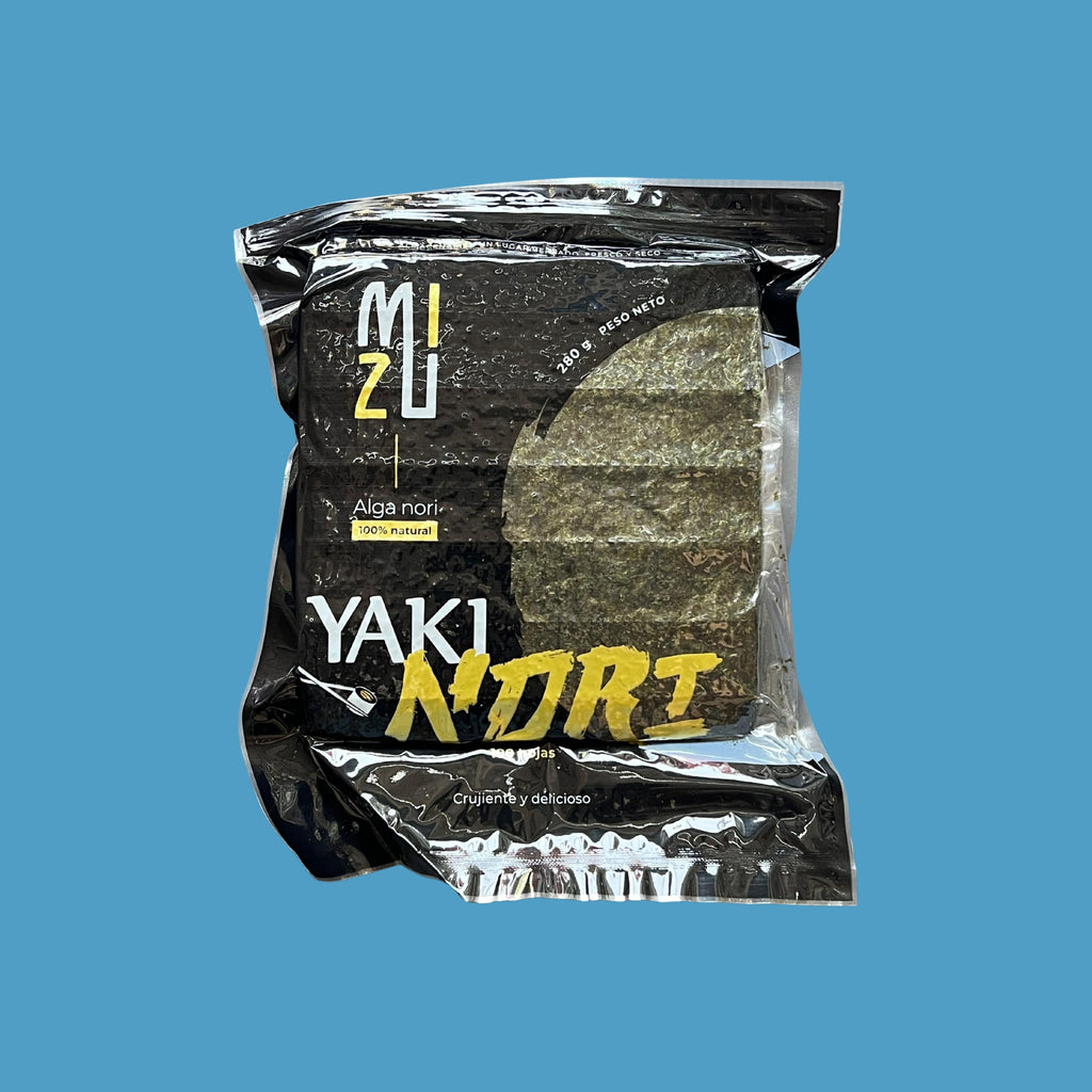 Alga Nori Premium Mizu Caja x 40 und x 100 hojas