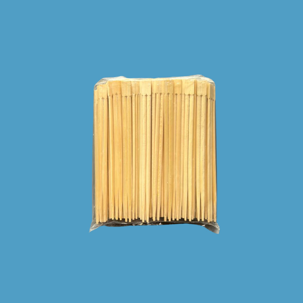 Palitos de Bambú Sin Funda Bolsa x 100 und