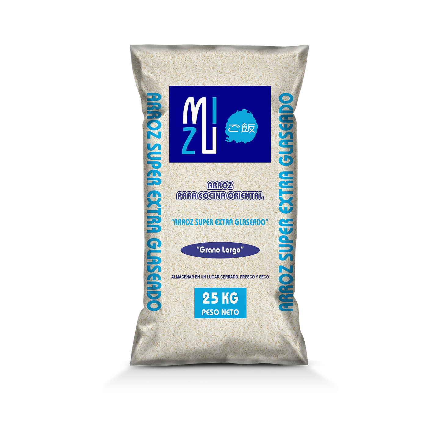 Arroz para Sushi Mizu Saco x 25 kg