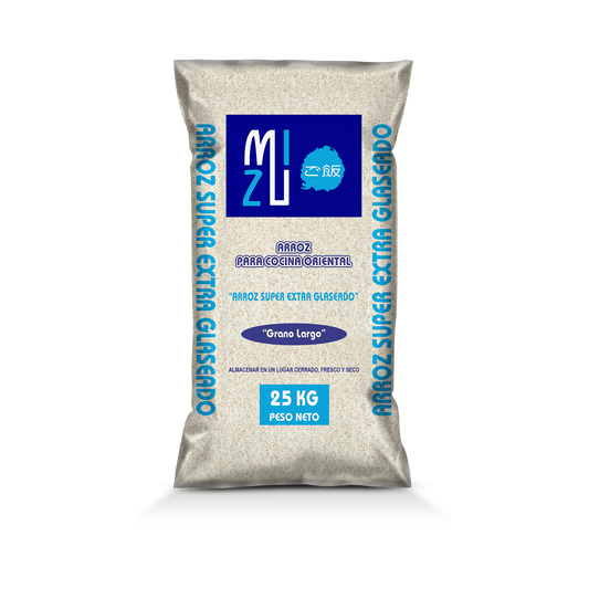 Arroz para Sushi Mizu Saco x 25 kg